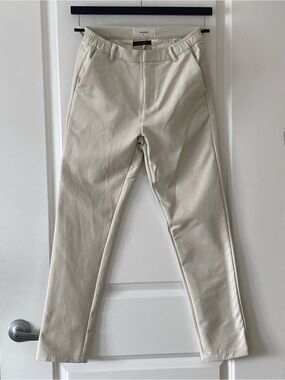 Legend London Light Cream Men's Slim Chino Pants